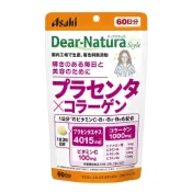 (店+)【ASAHI 朝日】朝日 Dear-Natura Dear-Natura Style 胎盤素×膠原蛋白 60日份 180粒