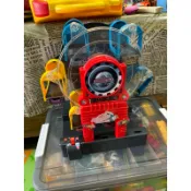 二手🌍只有主體 TOMICA TOMY CARS 摩天輪停車場 汽車總動員 多美小汽車