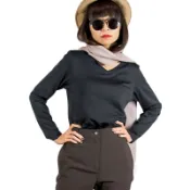 意都美LITUME PJ003W 女Polartec PowerStretch彈性排汗保暖衣不變形圓領內著排汗保暖衣