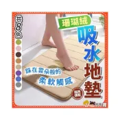 (店+)吸水加厚 珊瑚絨地墊 地墊 腳踏墊 地毯 防滑 吸水地墊 廁所浴室地墊 浴室腳踏墊 寵物睡墊 寵物地墊