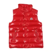 【BreezeOnline 微風精品線上】Moncler Enfant Kids 紅色羽絨背心