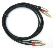 【音響世界二館】日本Canare GS6無氧銅+Neutrik副廠Rean Finger RCA端子1-3米一對訊號線