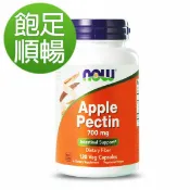 5折-NOW健而婷 蘋果果膠植物膠囊 (120顆/瓶)【飽足順暢】