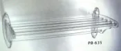 阿球=透明壓克力放衣架~壓克力置物架~壓克力置衣架~壓克力雙層置物架~毛巾架