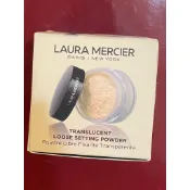 LAURA Mercier蘿拉蜜思煥顏透明蜜粉（旅行組）9.3g保存期限：2029.07外包裝盒損
