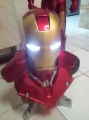 ★幸運之星★現貨僅1隻 (LED插電發光) 1:1 鋼鐵人 胸像 Ironman MK3 精工塗裝完成品 高550mm