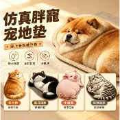 🔥台灣出貨 胖貓地墊 柴犬 小豬地墊 浴室吸水地墊 防滑腳踏墊 腳踏墊 寵物地墊 臥室玄關 地毯 耐髒腳墊 地墊