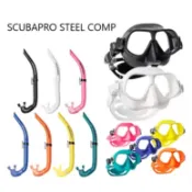 游龍潛水●SCUBAPRO STEEL COMP MASK低容積面鏡 、APNEA SNORKEL呼吸管