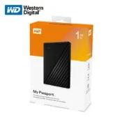 送硬碟收納包✨ 威騰 WD My Passport 1T 2T 4T 5T 6T 2.5吋 行動硬碟 外接式硬碟 黑色