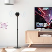 適用于蘋果Homepod mini音響落地支架伸縮金屬音箱架子底座 7.2
