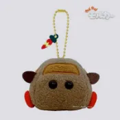 天竺鼠車車【 TW SAS 日本限定 】PUI PUI 天竺鼠車車 Teddy 珠鍊吊飾 玩偶娃娃 ‎