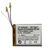 適用索尼Walkman NW-A45, NW-A35電池LIS1623HNPC