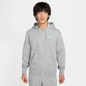 NIKE 外套 男 運動連帽外套 毛圈布 AS M NK CLUB FT FZ HOODIE 灰 FN3885-063