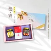 【胡媽媽灶腳】雙寶禮盒 干貝醬＋鮮蝦醬