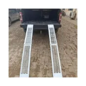 (店+)【林深家具】斜坡墊鋼板電動車上坡板子折疊上下車加厚道板托運梯面包車裝載/輪椅爬梯/斜坡板/門檻斜坡/無障礙門檻/輔助輪椅