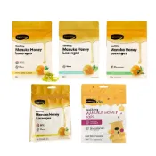 (店+)【Comvita 康維他】紐西蘭 麥蘆卡蜂蜜潤喉糖 檸檬/薄荷/橄欖葉/兒童棒棒糖 180g/500g/112.5g【風行小舖】