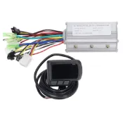 【Lixada】 15A 36V 48V 無刷電機控制器套件,帶 EN06 LCD 顯示屏 USB 接口電動自行車面板,