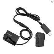 Andoer ACK-E10 假電池 適用佳能相機 配USB連接線+5V 3A電源插頭 美規 100-240V