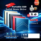 ⚡隔日達⚡隨身行動硬碟 大容量 行動固態硬碟 16T/12T/8T/1T/64TB 超級SSD 高速傳輸 外接式硬碟