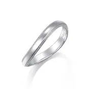 【PROMESSA】PT950鉑金 小皇冠系列 結婚戒指 / 對戒款(男戒)