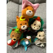 剪布標 歐美限定 聖誕倒數日曆 tsum tsum 茲姆 翠鳥 羅賓漢 牛