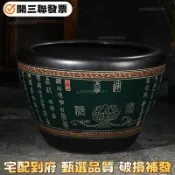 🔥免運⚡開發票⚡破損補發🔥景德鎮陶瓷大缸養魚缸仿古大水缸錦鯉荷花睡蓮招財室外庭院種樹缸