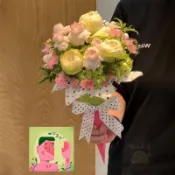 ✅嚴選好物✅冰淇淋夏日甜筒  花束  成品仿真  花束  女友閨蜜朋友生日七夕情人節驚喜