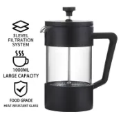 French press/Coffee press for brewing coffee or tea/Coffee p