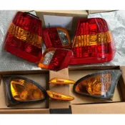 BMW E46 歐規M版紅黃燈組 橘角燈 橘尾燈 318 320 325 328 330 ALPINA B3