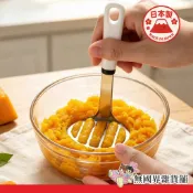 【無國界雜貨舖】日本製 ECHO 不鏽鋼 壓泥器 搗蛋器 碎蛋器 蔬果壓泥器 副食品 馬鈴薯搗碎器 薯泥 果泥 搗泥