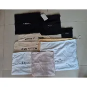 LV  CHANEL  YSL  DIOR  COACH   GUCCI  CELINE   BCLGAR 防塵袋 緞帶