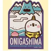 現貨 日本限定 桃太郎 兔兔 P助 行李箱貼紙 (鬼之島款) Kanahei 日版 正版卡娜赫拉 批助