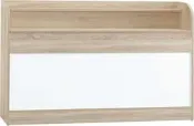 【生活家傢俱】HJS-483-1：艾美爾3.5尺上掀式床頭箱-加州橡木【台中家具】單人床頭箱 系統家具 低甲醛E1系統板