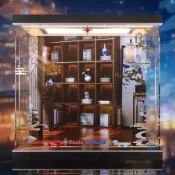 【漢斯模型】預約商品 適用 APEX 崩壞3 希兒 墨染鏡華 旗袍 1/8 PVC 專用展示盒