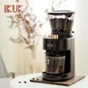 【IKUK 艾可】40段全功能電動咖啡磨豆機(義式到手沖完美掌握)