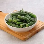 【生活市集】【巧食家】冷凍秋葵(整支) 1KG經濟量販包
