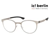 【ic! berlin】Robin Shiny Graphite 德國薄鋼眼鏡 公司貨 台南時代眼鏡 蔡司優視力專家