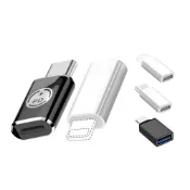 (店+)【貼膜達人】iPhone 充電線 轉接頭 適用 Type C 蘋果 Lightning 安卓 USB Micro OTG 轉接頭