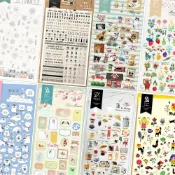 (店+)【Suatelier】韓國貼紙 NO.2001~2050 指甲貼 手帳貼紙 記號貼 手機殼貼紙 韓國貼紙