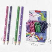 (店+)【Faber-Castell】輝柏 獨角獸 恐龍 三角鉛筆 HB 學齡前三角鉛筆 粗 細 2款