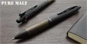 三菱Uni-ball Jetstream PURE MALT 4+1多機能溜溜筆(MSXE5-2005-07)橡木握把