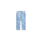 (店+)CTLS21AU1004 CLOT x Levis 聯名款 虎紋直筒牛仔褲 男女同款 藍色