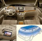 彰化 牛爸ㄉ店 最新科技大躍進!TOYOTA NEW WISH PREVIA RAV4  SIENNA 原廠遙控中控瞬間升級為高階氣壓氣流防盜器