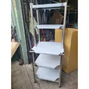 全新白鐵2尺＊2尺＊高80三層工作台+2尺＊1尺上架