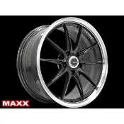 【五股泓越經銷】全新 泓越 MAXX 鋁圈 18吋 旋鍛 M833 石磨灰拋光邊 類 WORK ZR10 海拉風