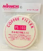 金時代書香咖啡 AKIRA 虹吸咖啡壺濾布 1包/10入 FS-103