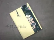 【千葒工作坊】 B01-13 手工布書衣◎棉麻系列-布作手創coco cats◎