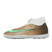 Nike 足球鞋 JR Superfly 11 ACAD TF KM 大童 金 無鞋帶 IV5817-701 [ACS]