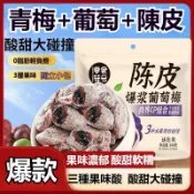 🚚 免運 ✅現台發貨✅獨立小包裝 爆漿陳皮葡萄梅梅子青梅葡萄 休閑零嘴 孕婦零食  酸甜蜜餞青梅子酸甜可口 解膩零嘴小包