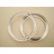 【綺綺愛編織】高級圓形 壓克力環 塑膠環 透明圈 22mm/25mm/28mm/34mm/46mm 提把配材